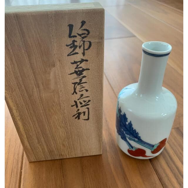 唐津焼、今泉今右衛門、柿右衛門　徳利おちょこセット