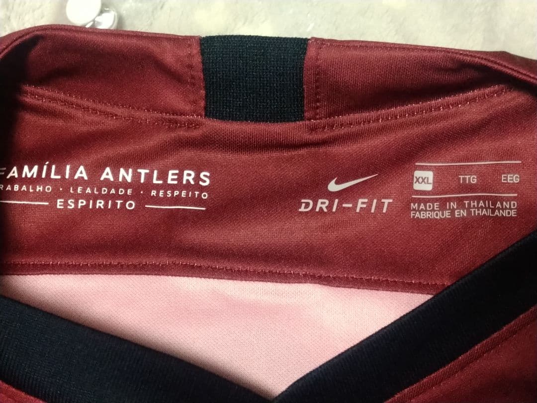 鹿島アントラーズ2020シーズンユニフォーム　未使用紙タグ付き　XXL