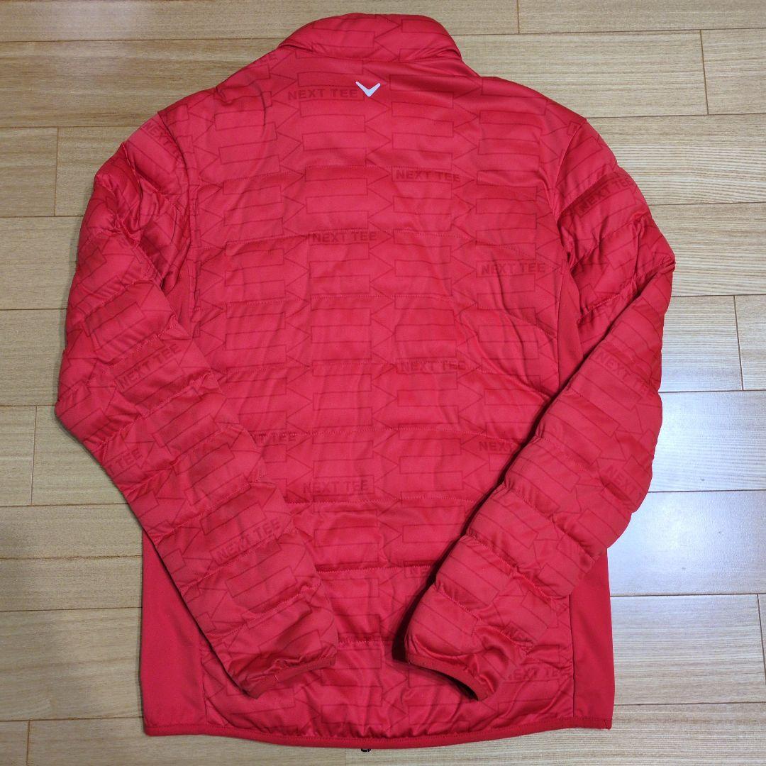 キャロウェイ　ダウンジャケット　レッド　Lサイズ