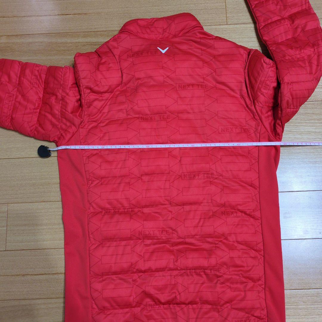 キャロウェイ　ダウンジャケット　レッド　Lサイズ