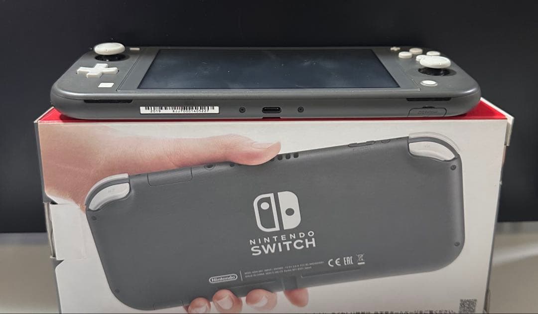 Nintendo Switch Lite グレー 本体　箱付き