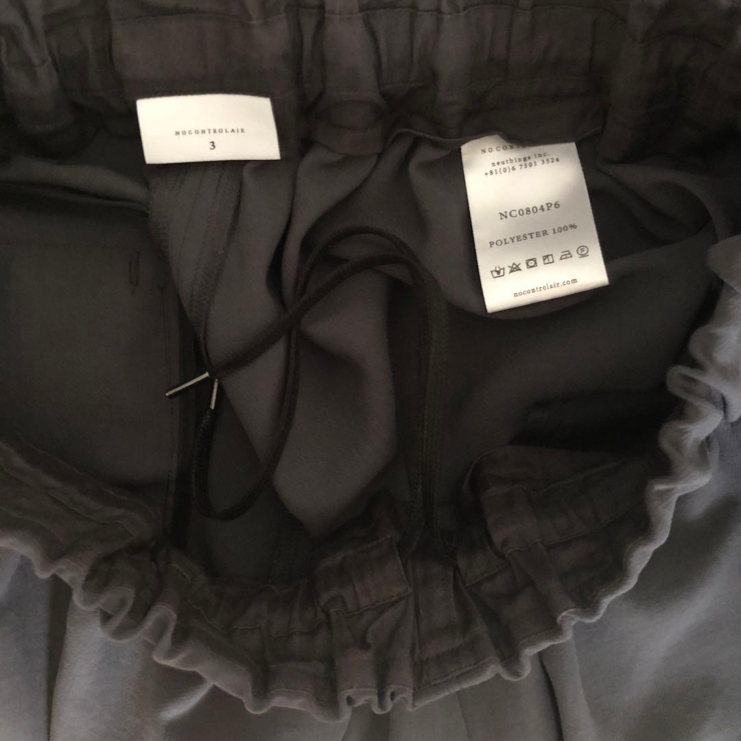 極美品NO CONTROL AIR ノーコントロールエアー ワイドショートパンツ