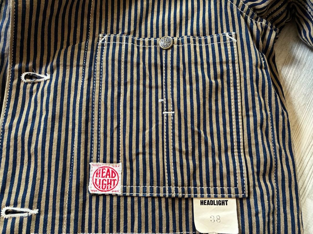 HEAD LIGHT ヘッドライト　カバーオール　未使用に近い