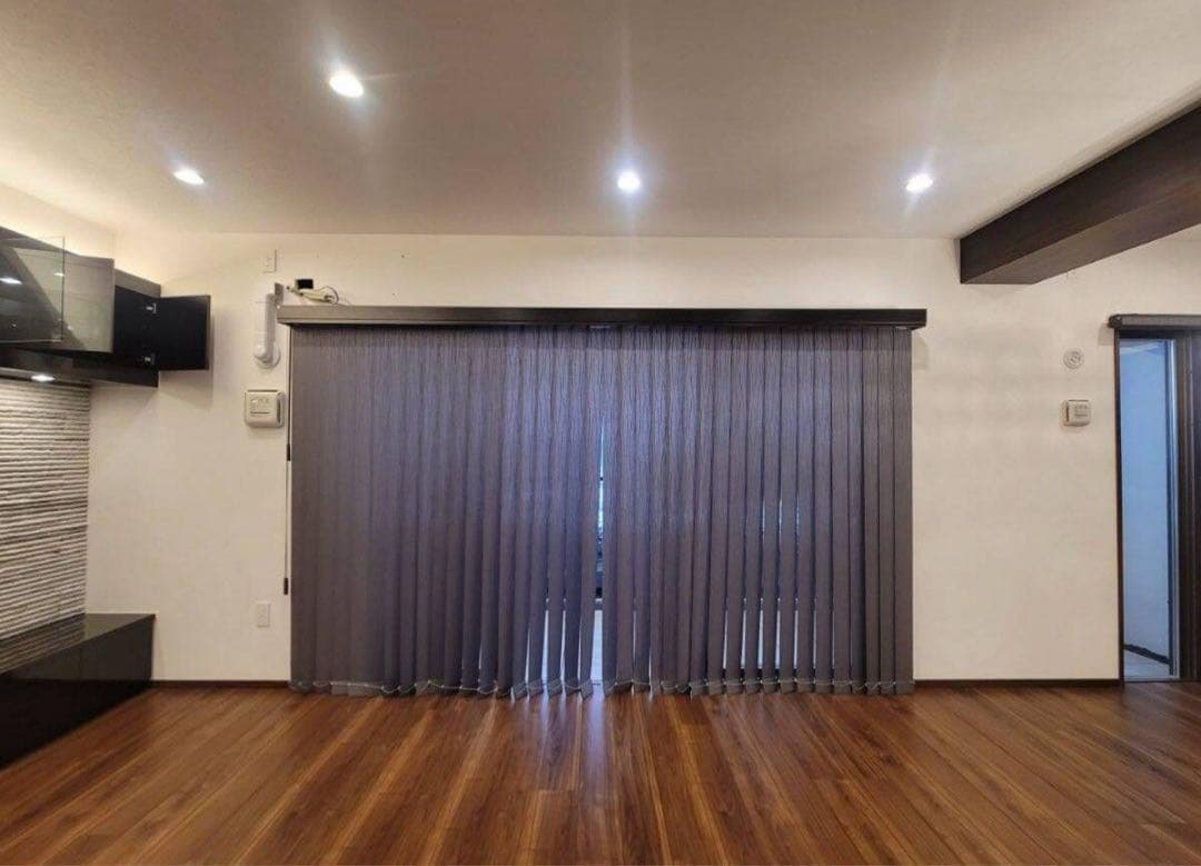 ◆ 展示品◆バーチカルブラインド◆タチカワ◆W3300×H2020mm ◆グレー