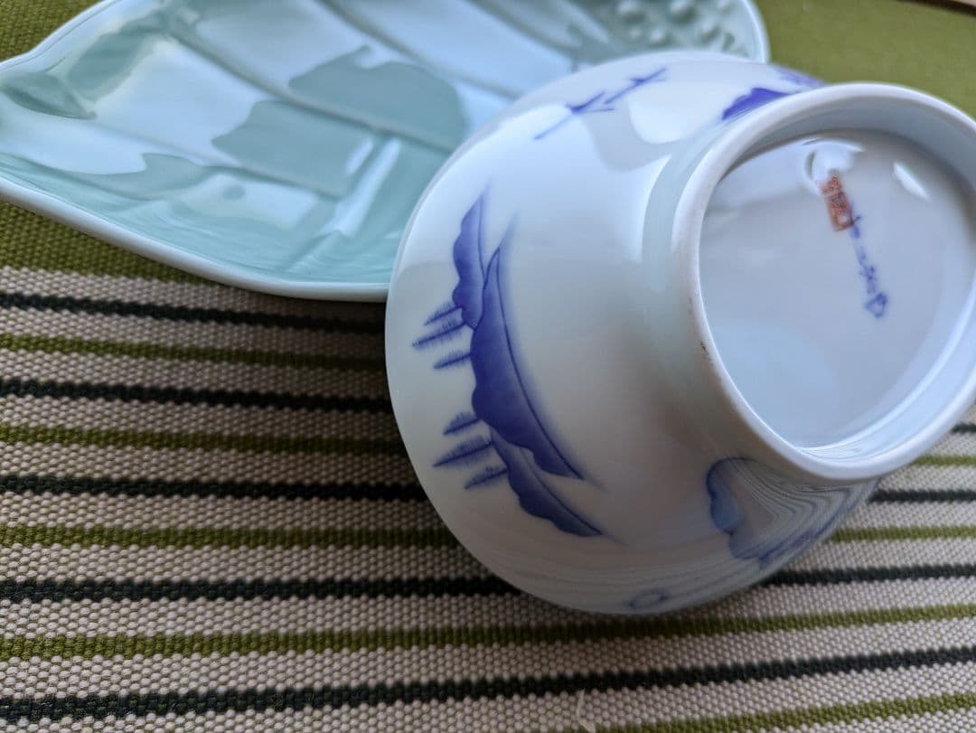 深川製磁筍皿 2点セット