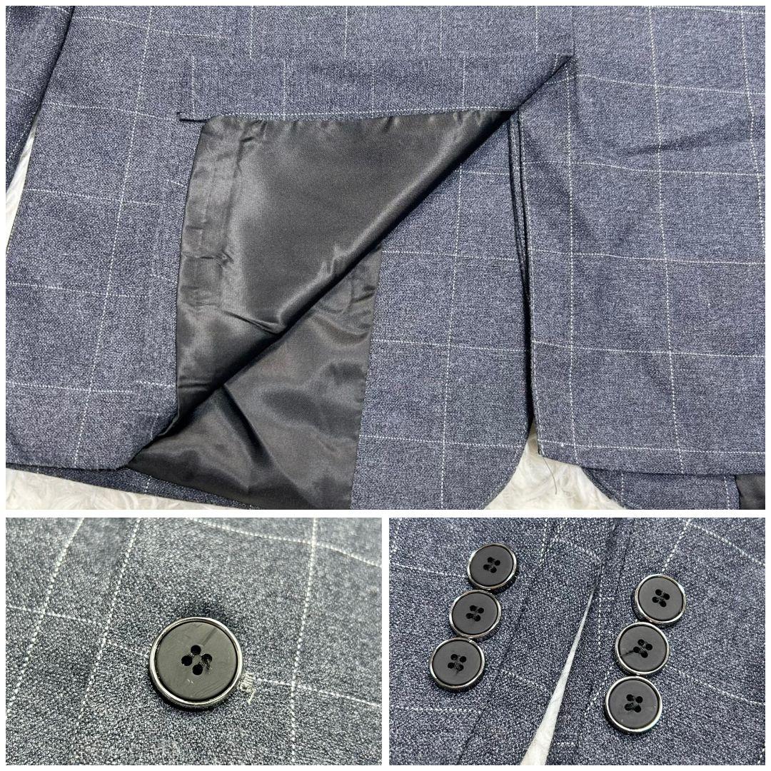 【極美品】zz.luxi フォーマルスーツ キッズ 170 グレー おしゃれ