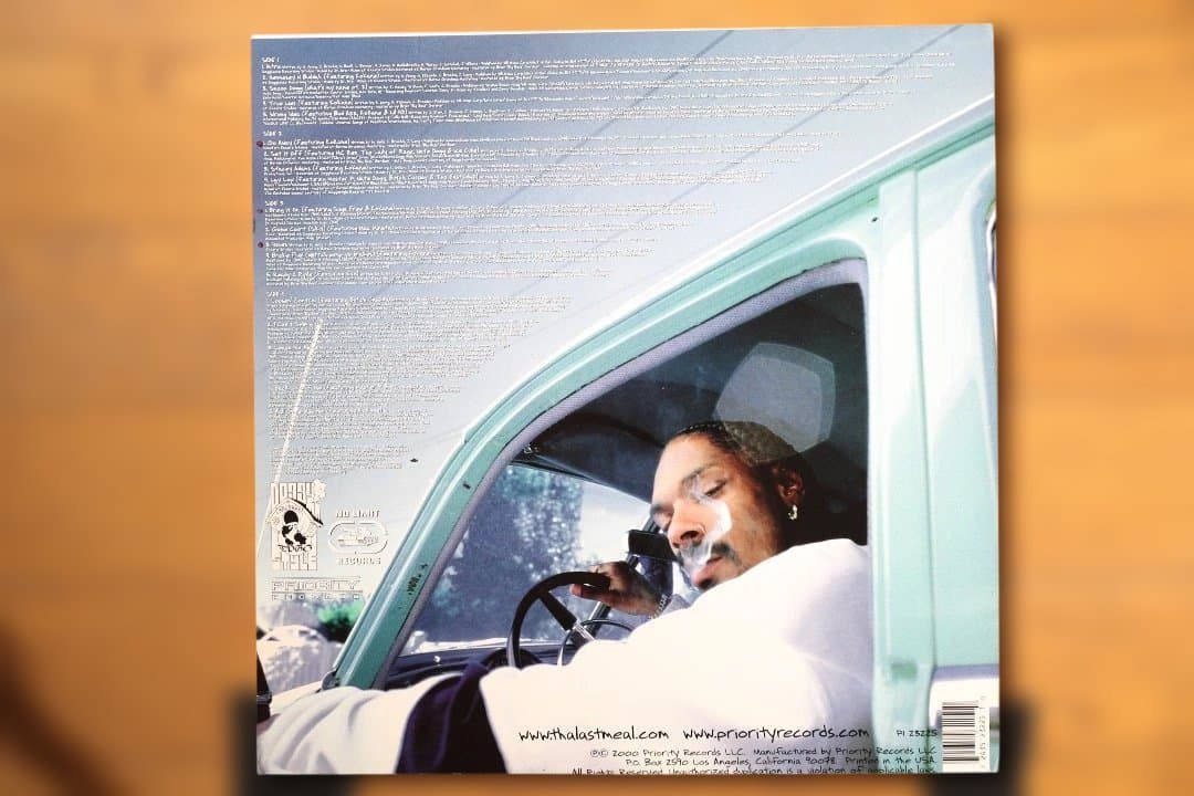 Snoop Dogg : Tha Last Meal 2枚組 LPレコード