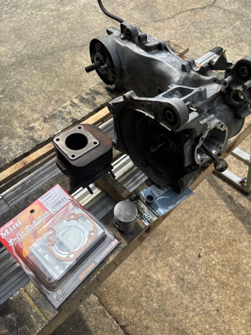 S*o様 ライブディオ　AF34・AF35 クランクベアリング交換済みエンジン。