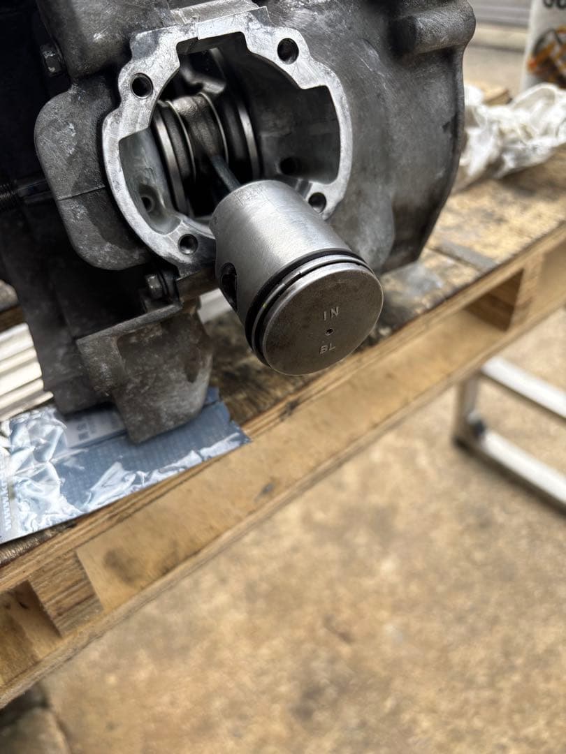 S*o様 ライブディオ　AF34・AF35 クランクベアリング交換済みエンジン。