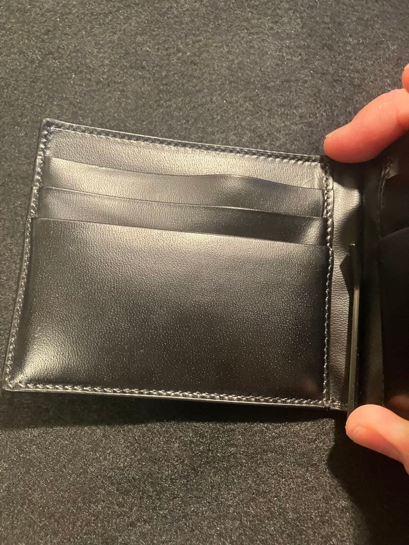 サンローランパリ　SAINT LAURENT PARIS 二つ折りマネークリップ