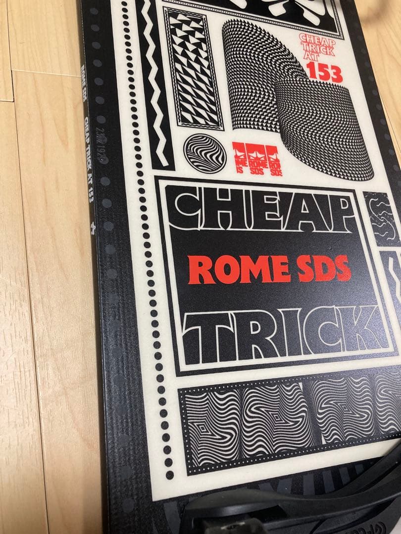 ROME SDS CHEAP TRICK 153cm + ビンディング セット