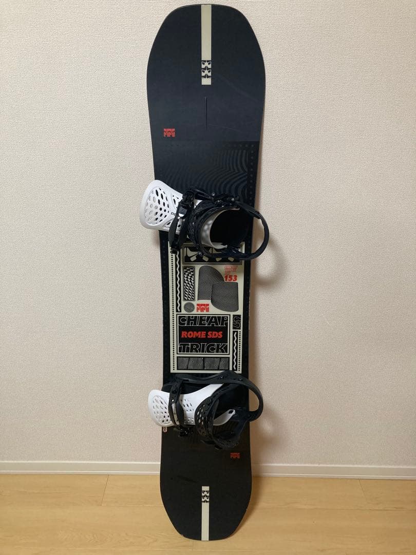 ROME SDS CHEAP TRICK 153cm + ビンディング セット