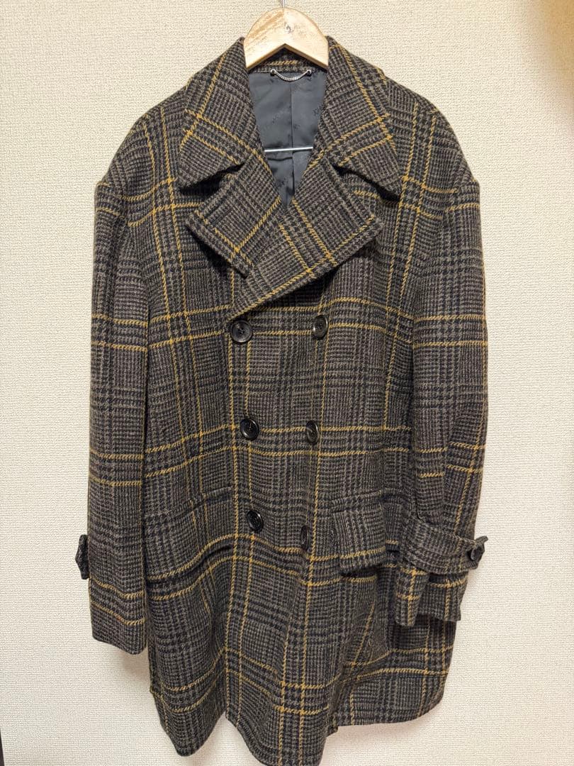 john lawlence sullivan 19aw ツイードオーバーコート