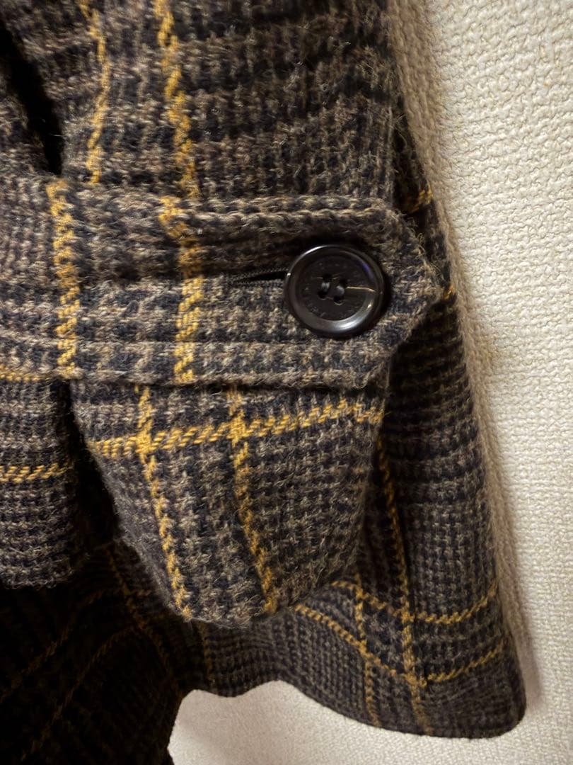 john lawlence sullivan 19aw ツイードオーバーコート