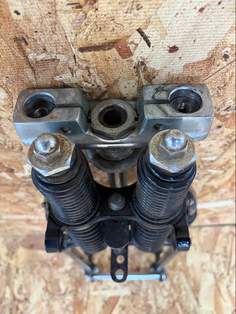 【おろないん】スプリンガーフォーク　ハーレー　グリメカディスクブレーキ付き