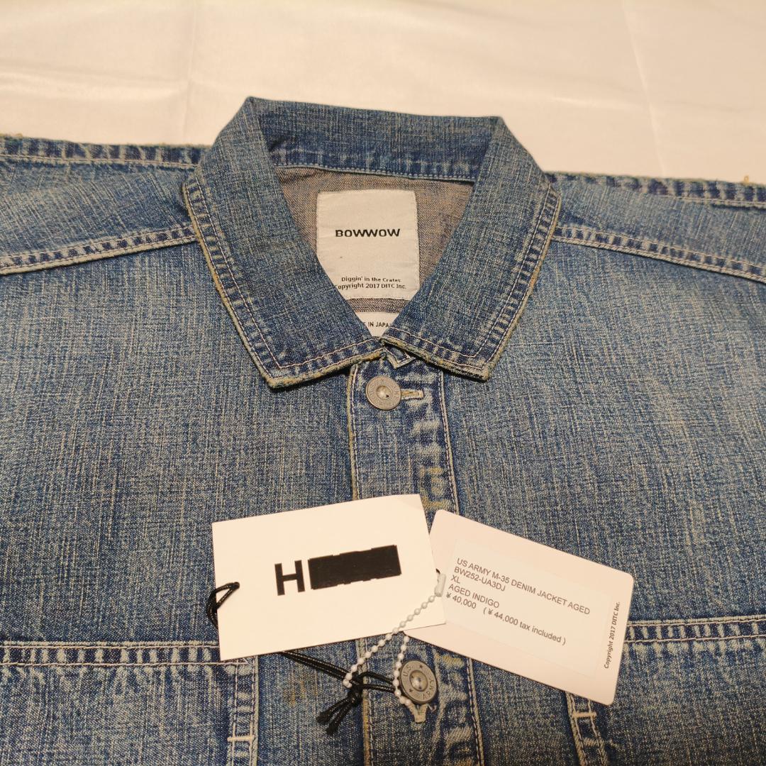 新品■BOWWOW US ARMY M-35 DENIM JACKET M35
