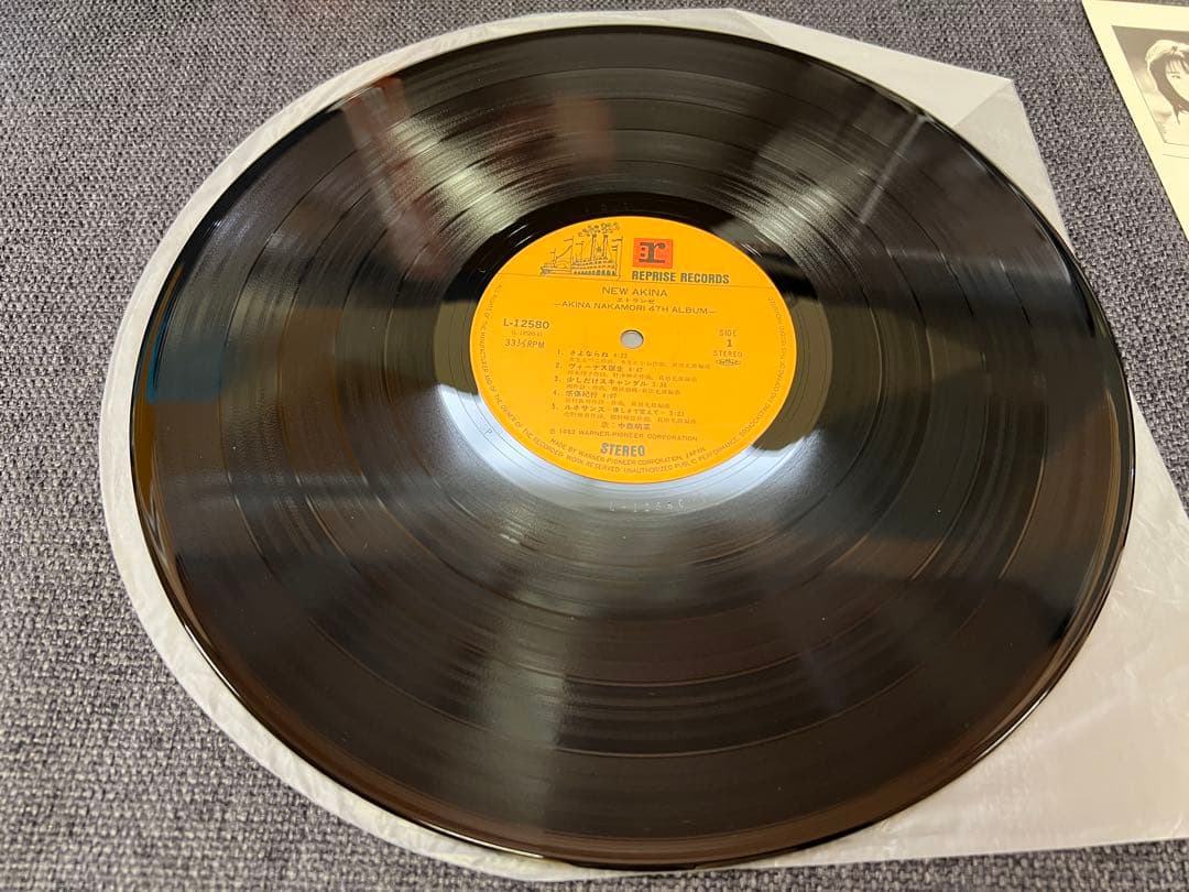 完品 中森明菜 エトランゼ LP邦楽　付属品完備 L-12580 1983年