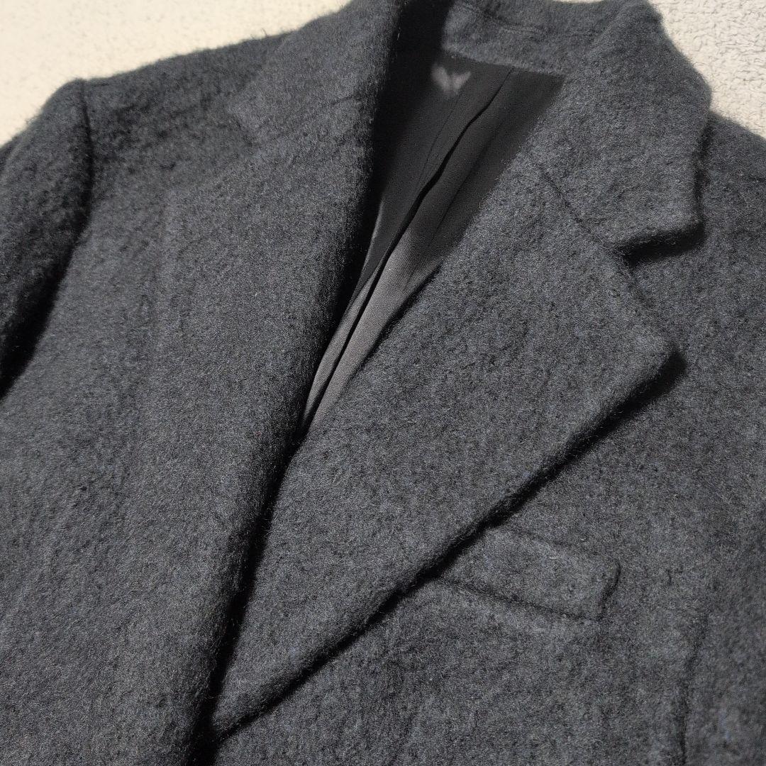 ビューティーアンドユース　ウール×モヘヤブレンド シャギー ビッグ ジャケット