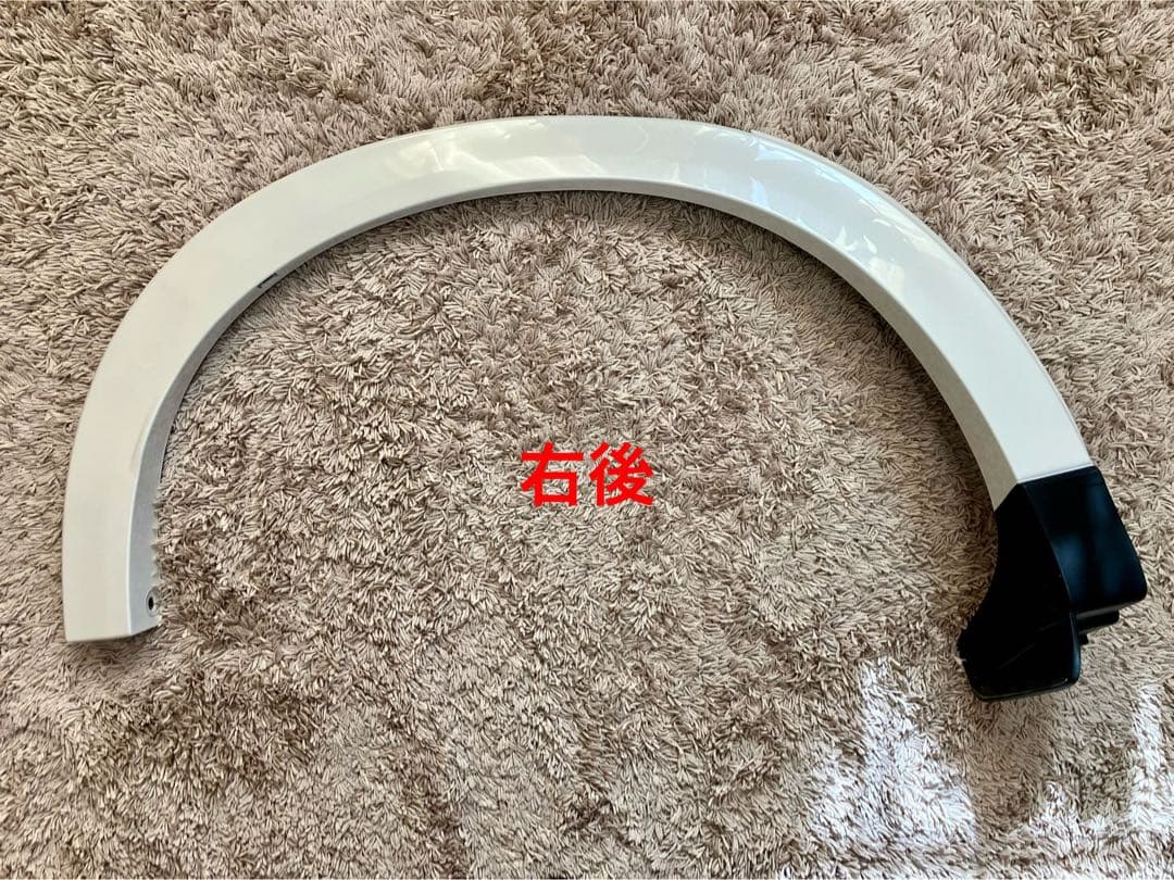 マツダ CX-8 純正フェンダー ボディ同色塗装 スノーフレークホワイトパール