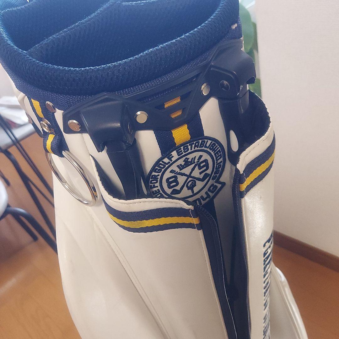 パーリーゲイツ　PEARLY GATES スタンドキャディバッグ 89　ホワイト