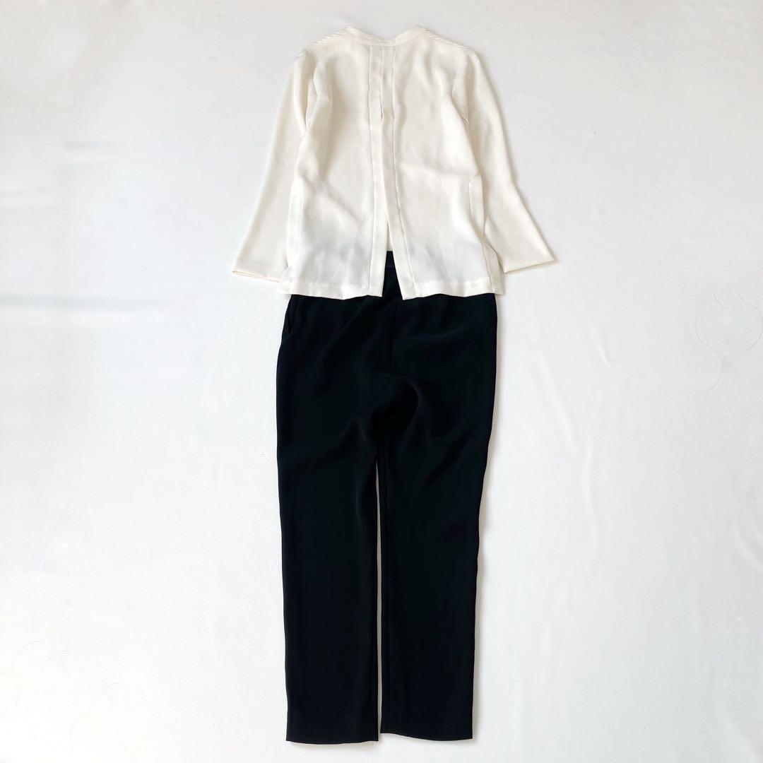 美品　とろみ感有　ヨーコチャン　オールインワン ジャンプスーツ バックスリット