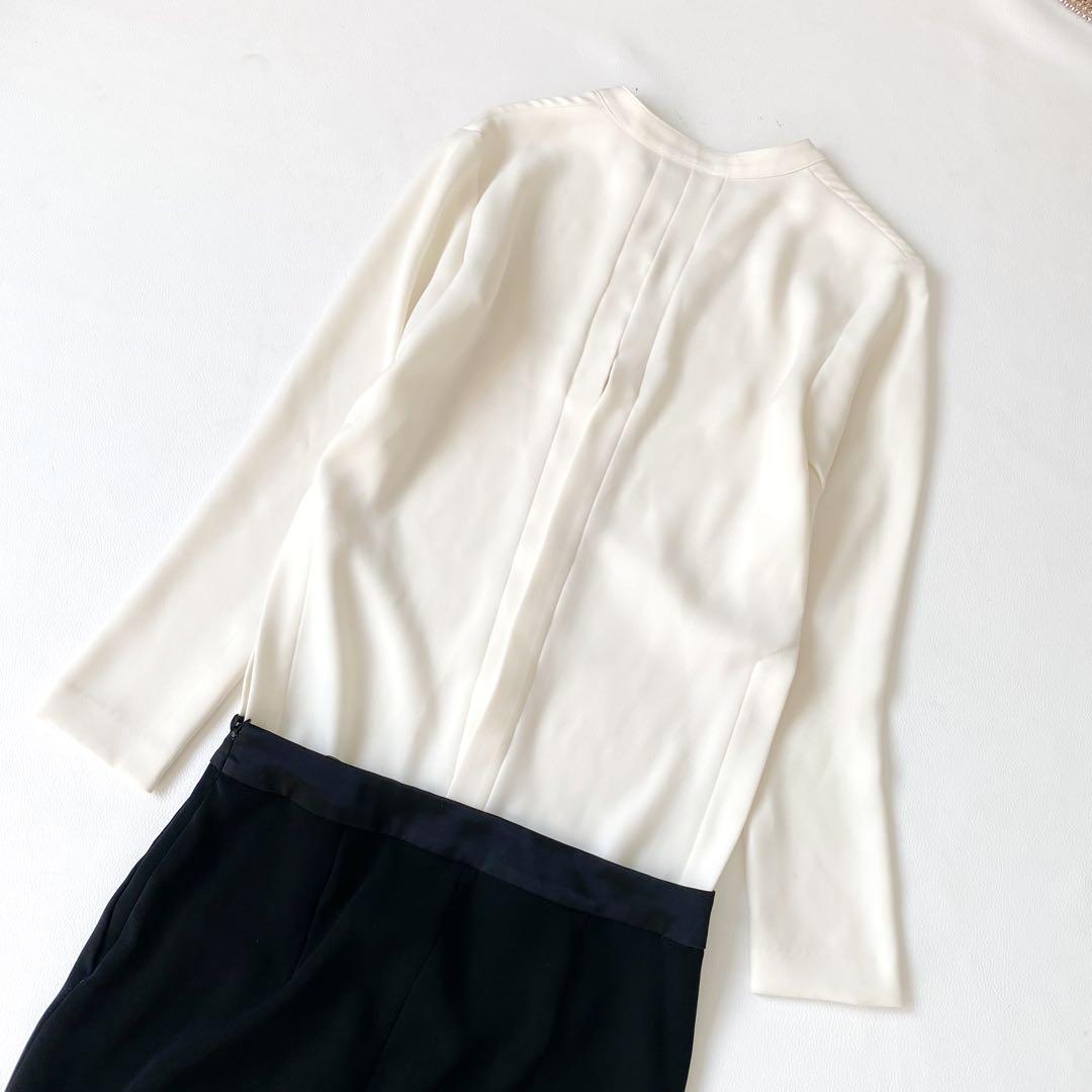 美品　とろみ感有　ヨーコチャン　オールインワン ジャンプスーツ バックスリット