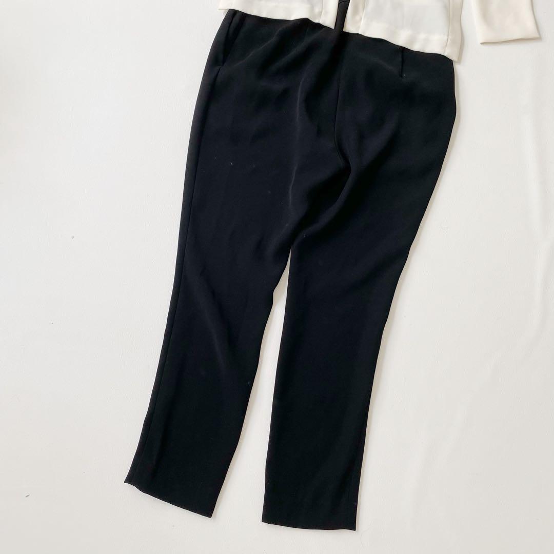 美品　とろみ感有　ヨーコチャン　オールインワン ジャンプスーツ バックスリット