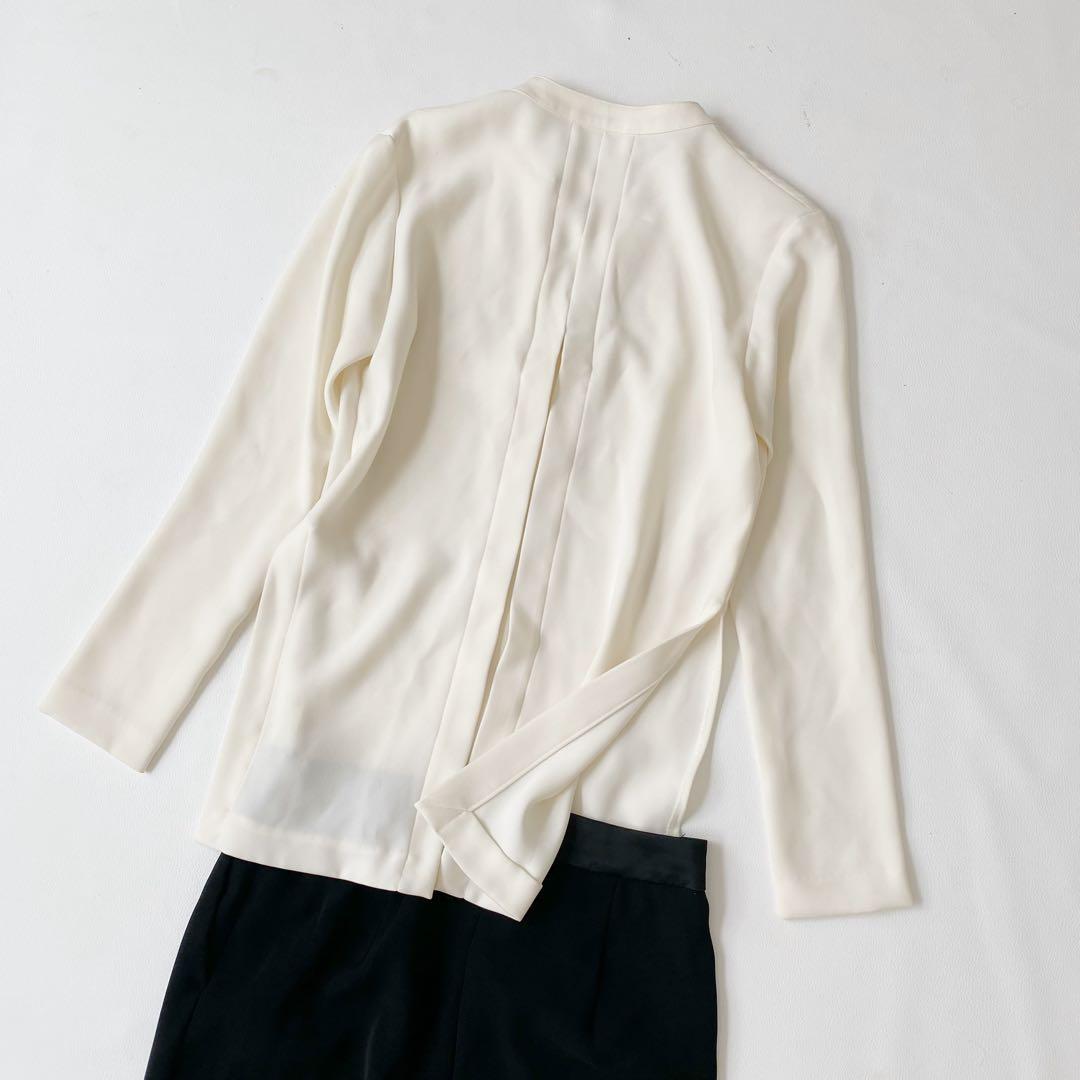 美品　とろみ感有　ヨーコチャン　オールインワン ジャンプスーツ バックスリット