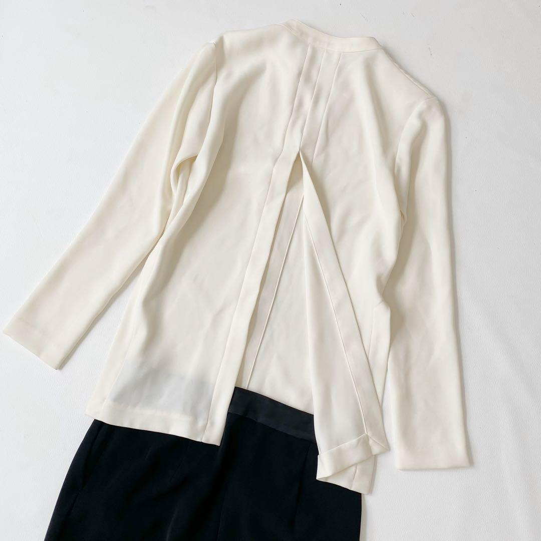 美品　とろみ感有　ヨーコチャン　オールインワン ジャンプスーツ バックスリット