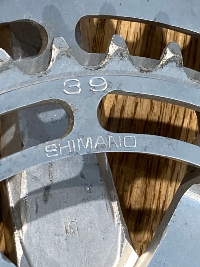 ビンテージ デュラエース DURA-ACE ダブル 50t 39t 165 オー