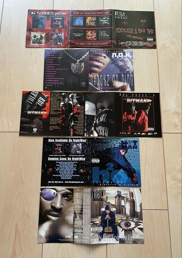 洋楽 RBL POSSE / HITMAN / N.O.H MAFIA G-RAP