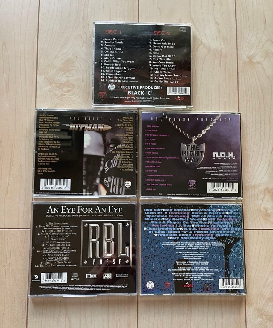 洋楽 RBL POSSE / HITMAN / N.O.H MAFIA G-RAP