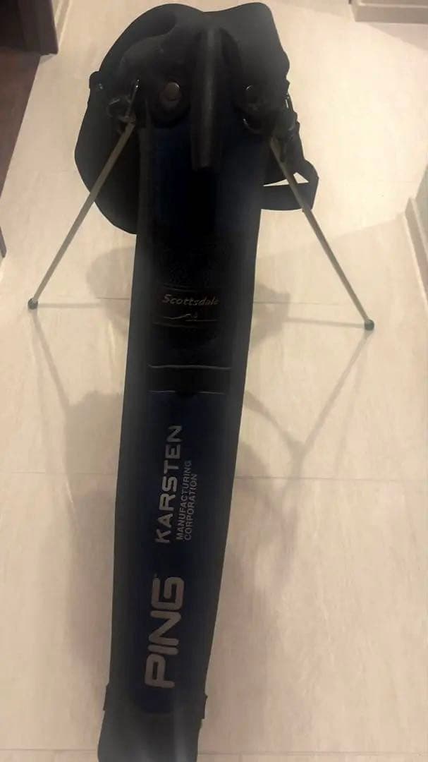 PING KARSTEN キャディバッグ ネイビー