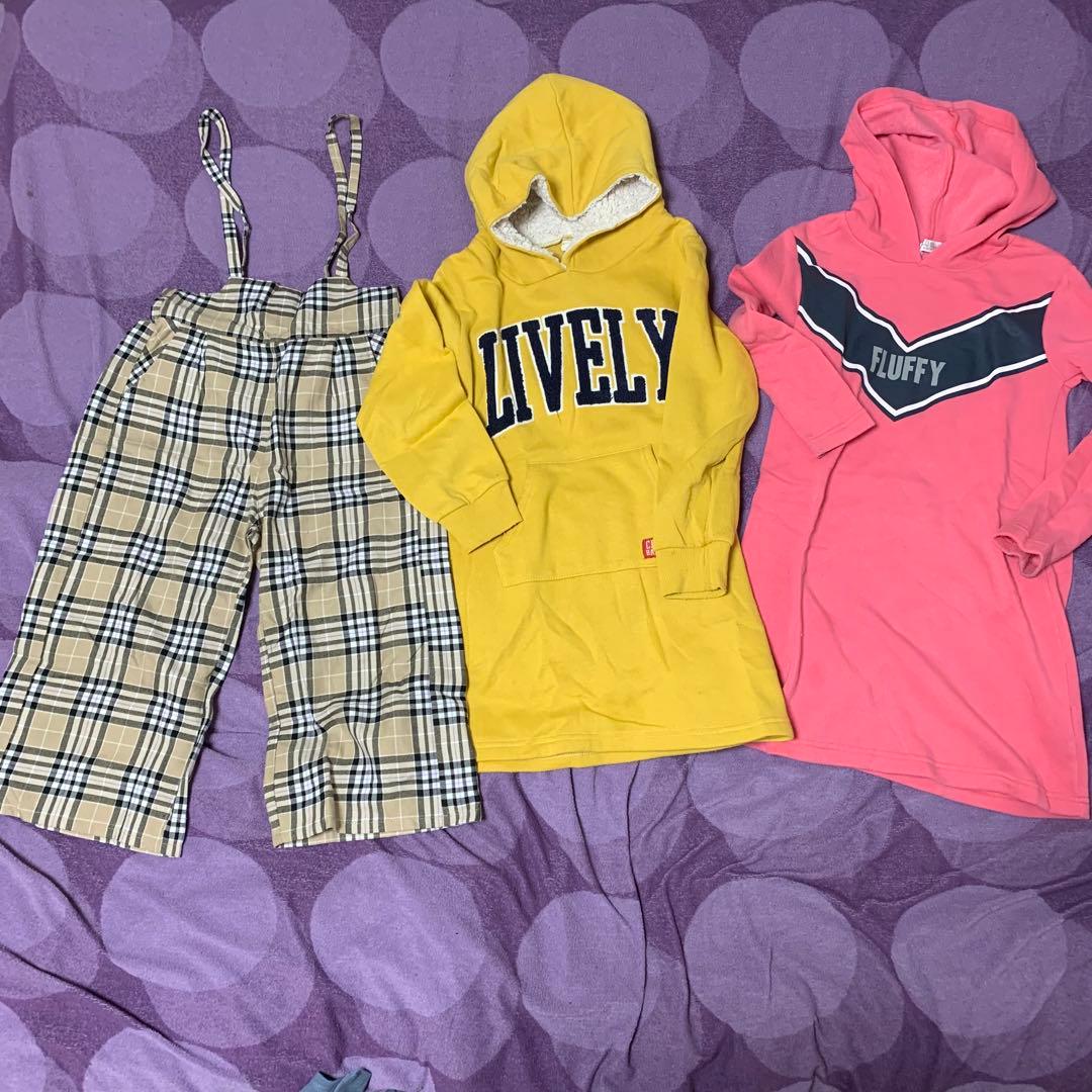 女の子　まとめ売り　140 カジュアルウェアセット（ジャケット・パンツ）