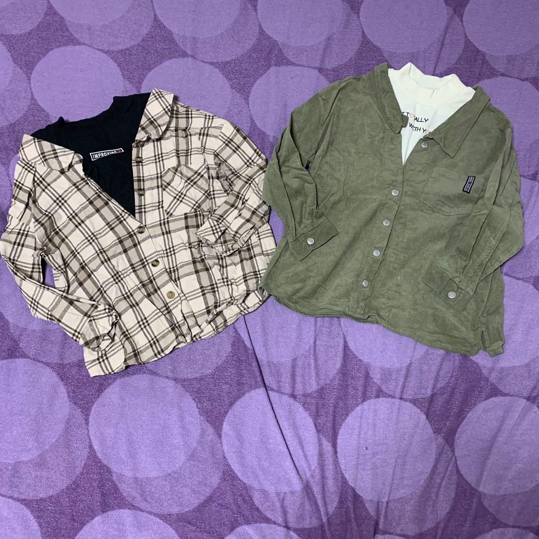 女の子　まとめ売り　140 カジュアルウェアセット（ジャケット・パンツ）