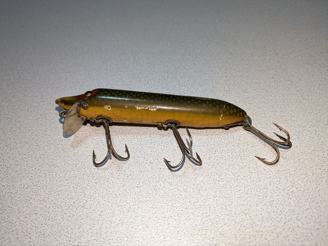 オールドビンテージ　ヘドンバンパイアーミノー
