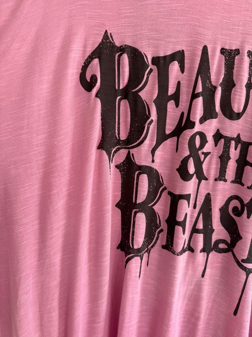 HYDE BEAUTY&THE BEAST 限定 Tシャツ　ピンク　Lサイズ