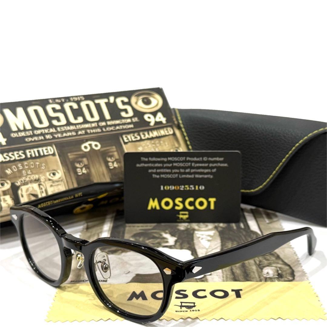 【極美品】日本限定 モスコット レムトッシュ 46 ライトグレーブラウンレンズ