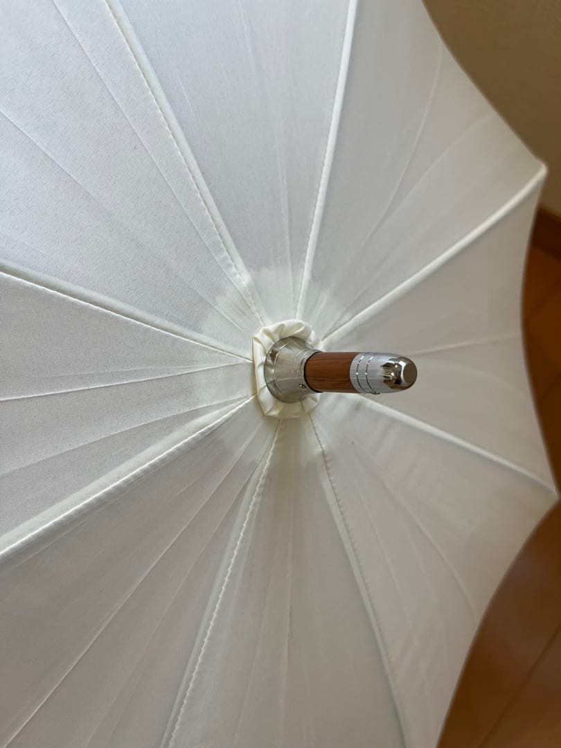 【新品•未使用】ポロ ラルフ ローレン 雨傘　長傘 C0撥水　オフホワイト