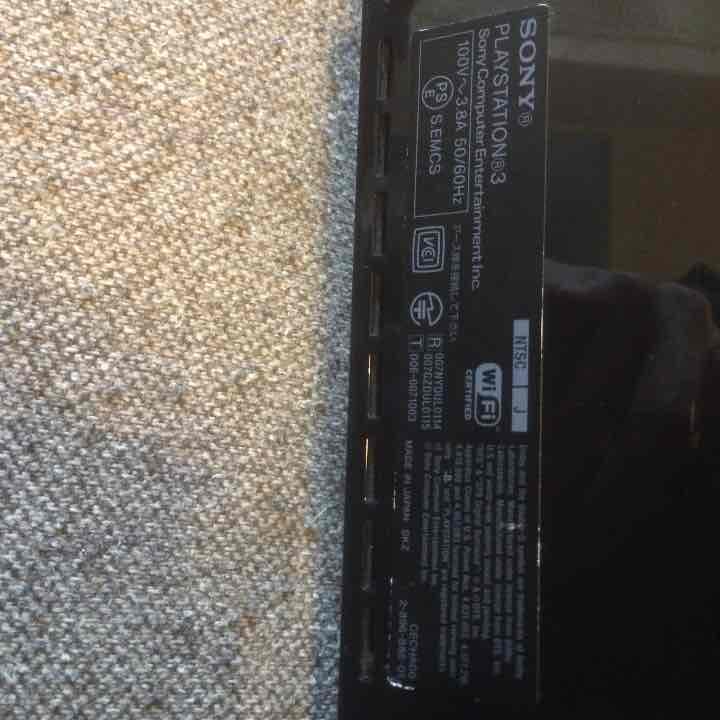 PS3(旧型CECHA00、60GB)