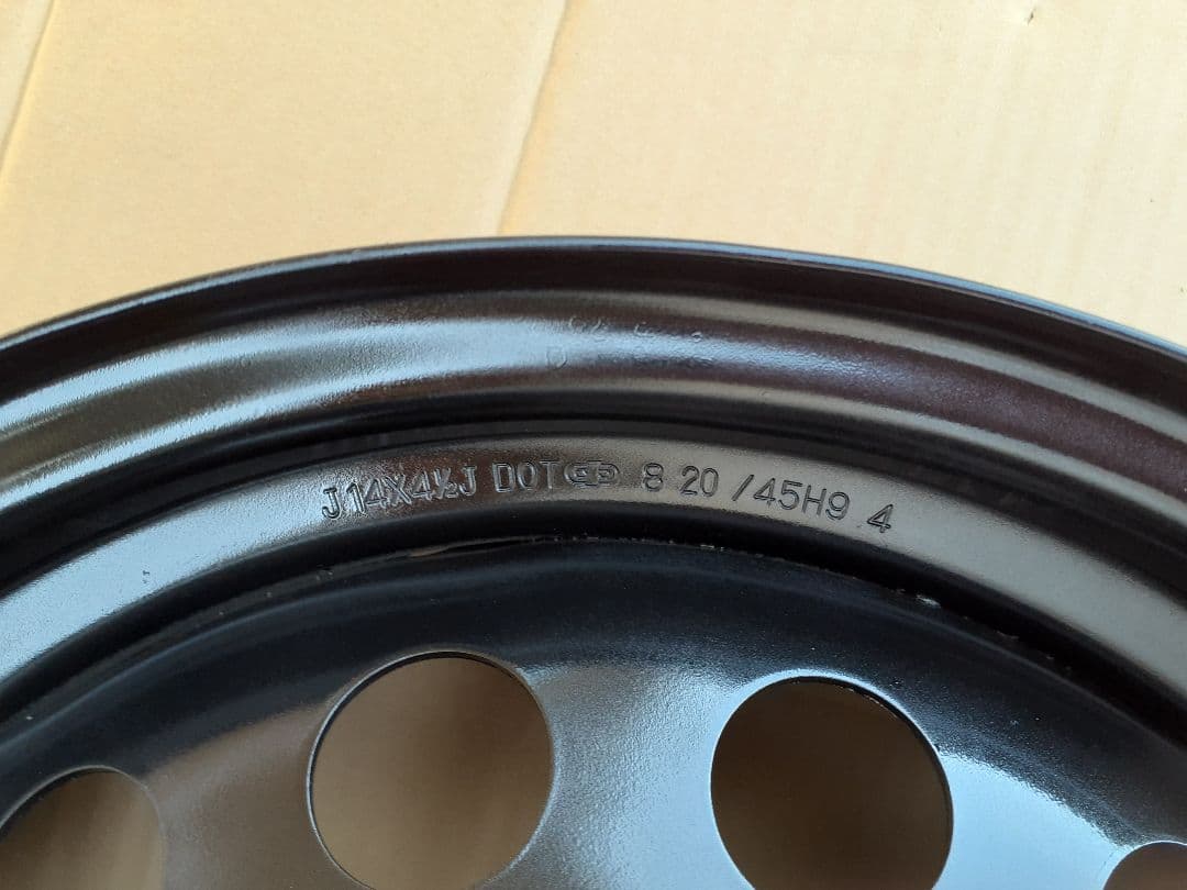 バ*ん様 ホンダ純正 14インチ 鉄ホイール 鉄ちん 4本