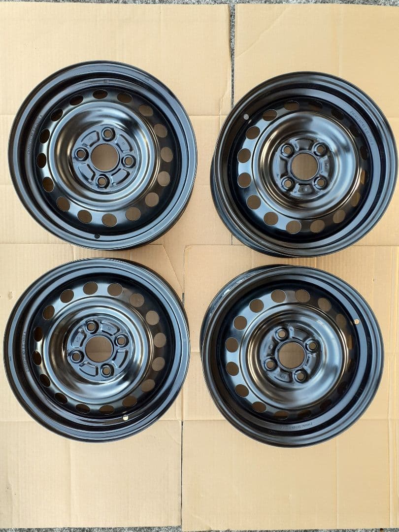 バ*ん様 ホンダ純正 14インチ 鉄ホイール 鉄ちん 4本