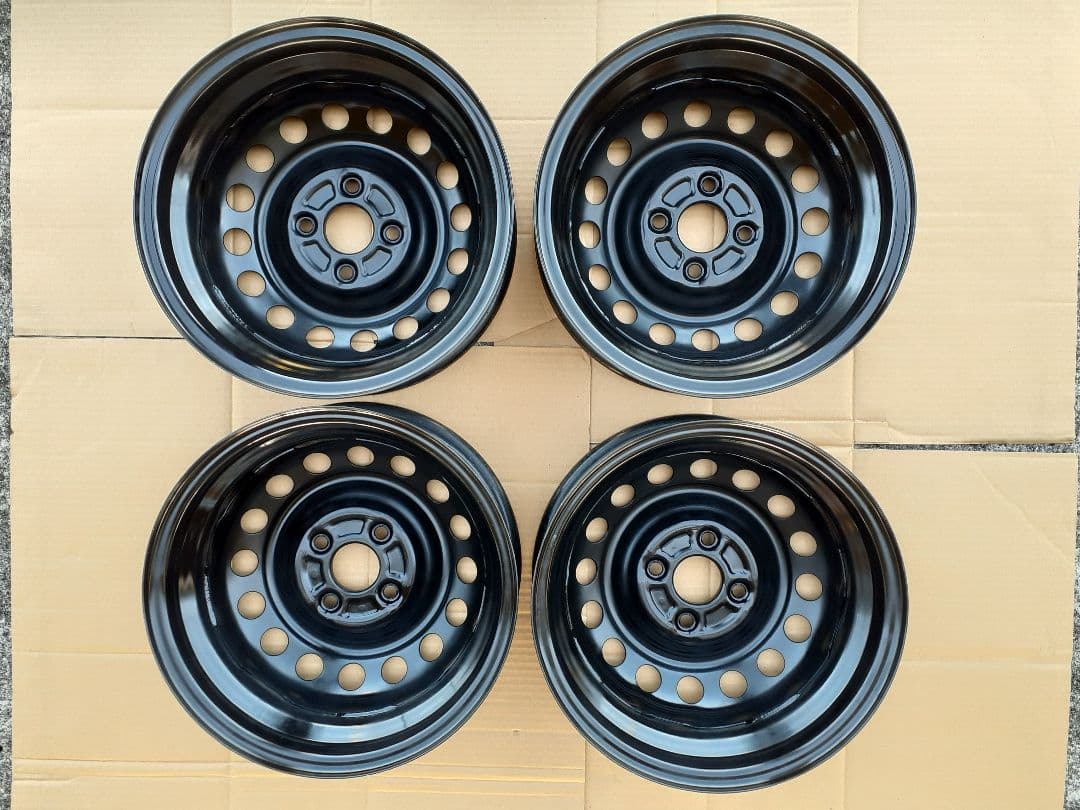 バ*ん様 ホンダ純正 14インチ 鉄ホイール 鉄ちん 4本