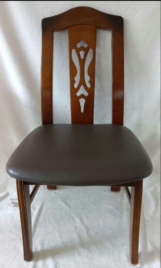 コロニアルシリーズ　カリモク椅子　１人掛け椅子　ダイニングチェア　木製椅子　①