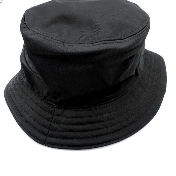 ジバンシィ GIVENCHY バケットハット 帽子 ロゴ刺しゅう ブラック 黒