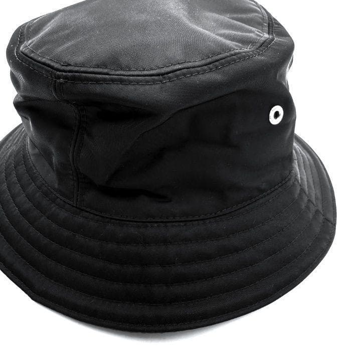 ジバンシィ GIVENCHY バケットハット 帽子 ロゴ刺しゅう ブラック 黒