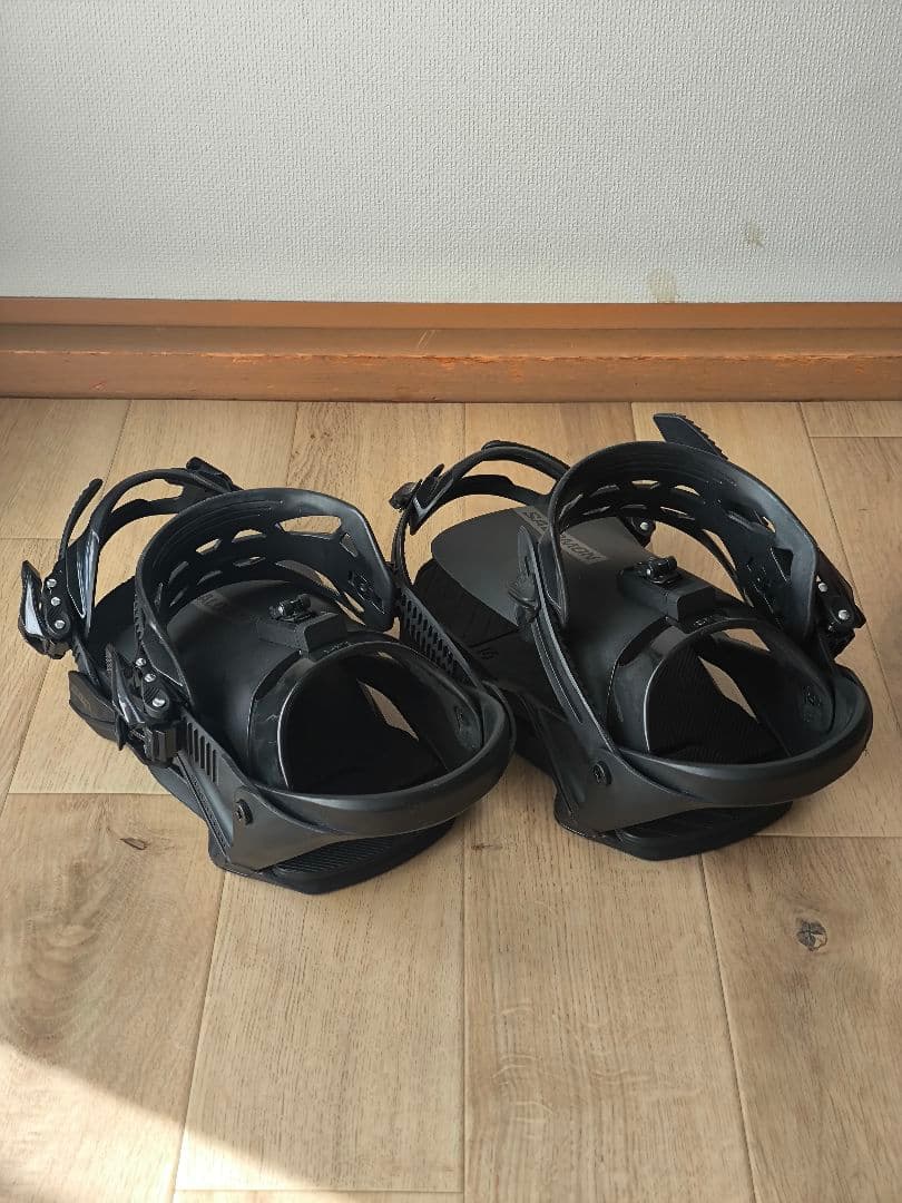 【袋付き】SALOMON RHYTHM ブラック ビンディング M スノーボード