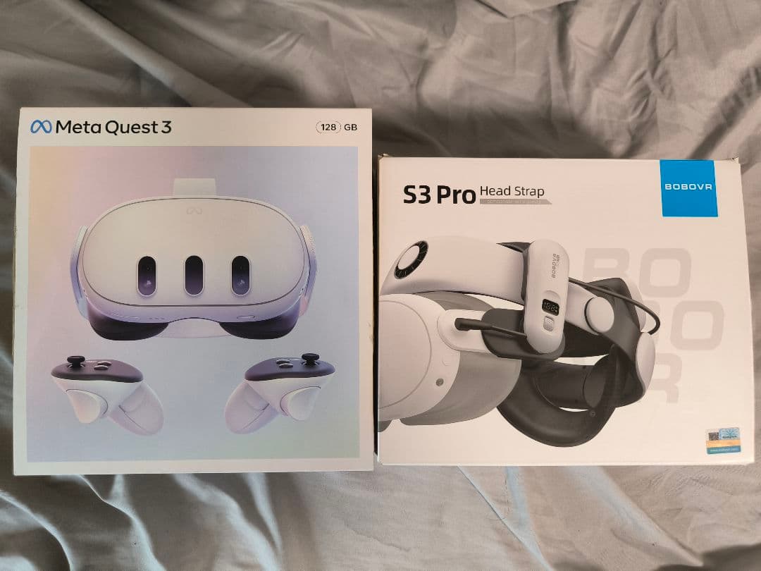  Quest 3 128GB + S3 Proヘッドストラップ
