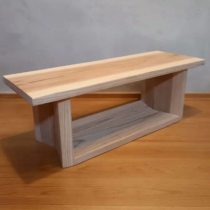 一点モノ　国産杉無節材使用　二刀流ベンチORテーブル