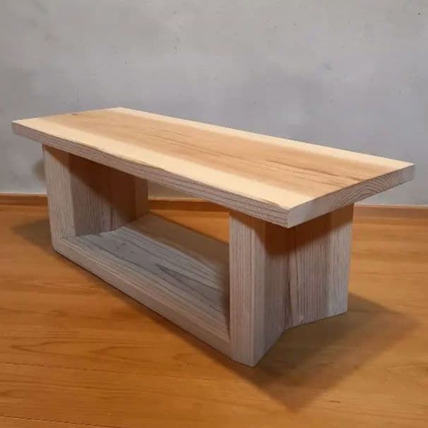 一点モノ　国産杉無節材使用　二刀流ベンチORテーブル